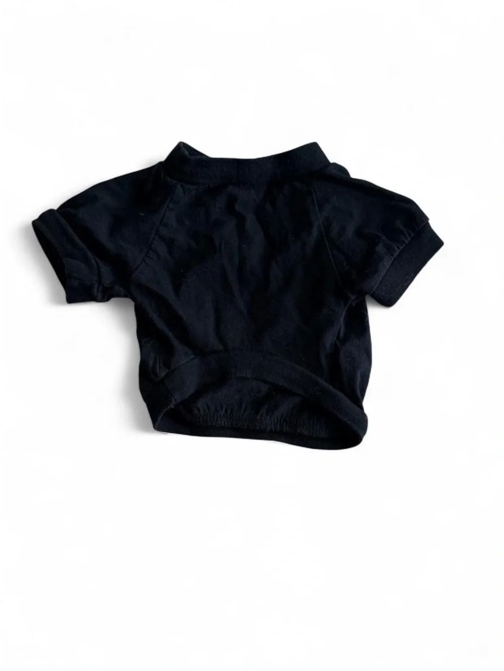 Treat Lover Black Gold Crest Dog Shirt Small